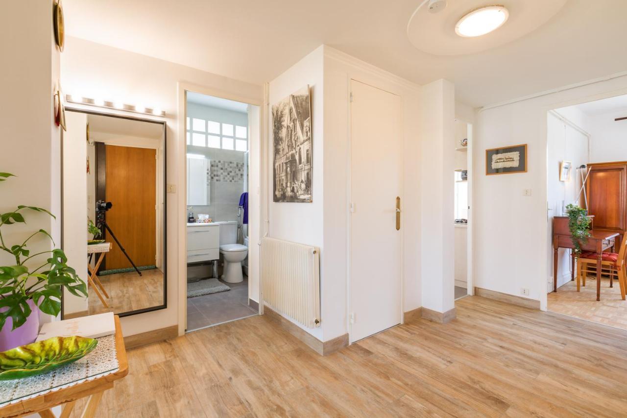 Appartement Climatise 100M2 7Mn Centre Ville Garage 5Pieces 5 Adultes Bebe Arrivee Autonome Dijon Luaran gambar